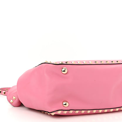 Valentino Garavani Vitello Small Rockstud Tote Ninphea 8 of 12