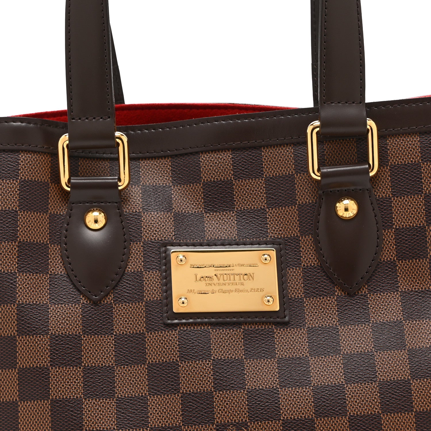 Louis Vuitton Damier Ebene Hampstead PM 8 of 10