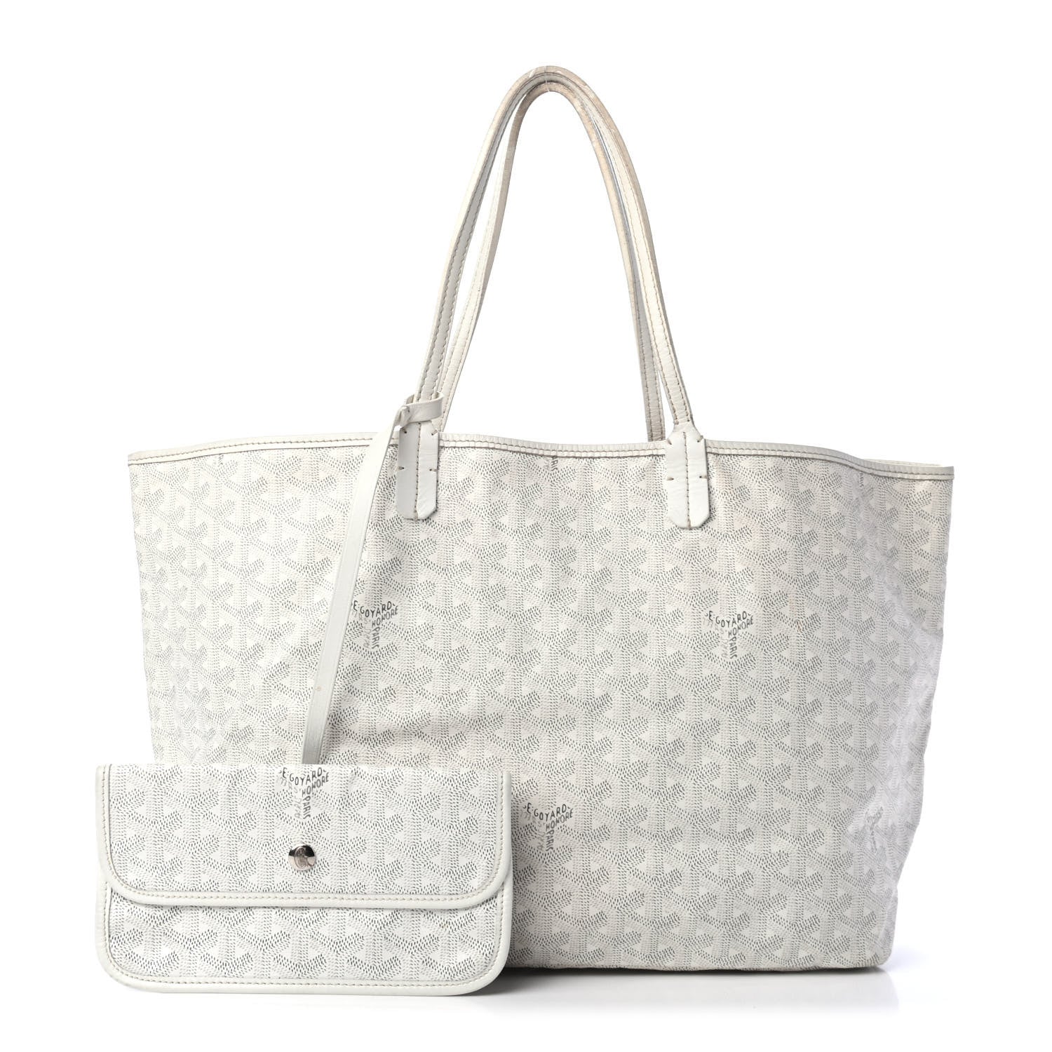 Goyard Goyardine Saint Louis PM White 1 of 5