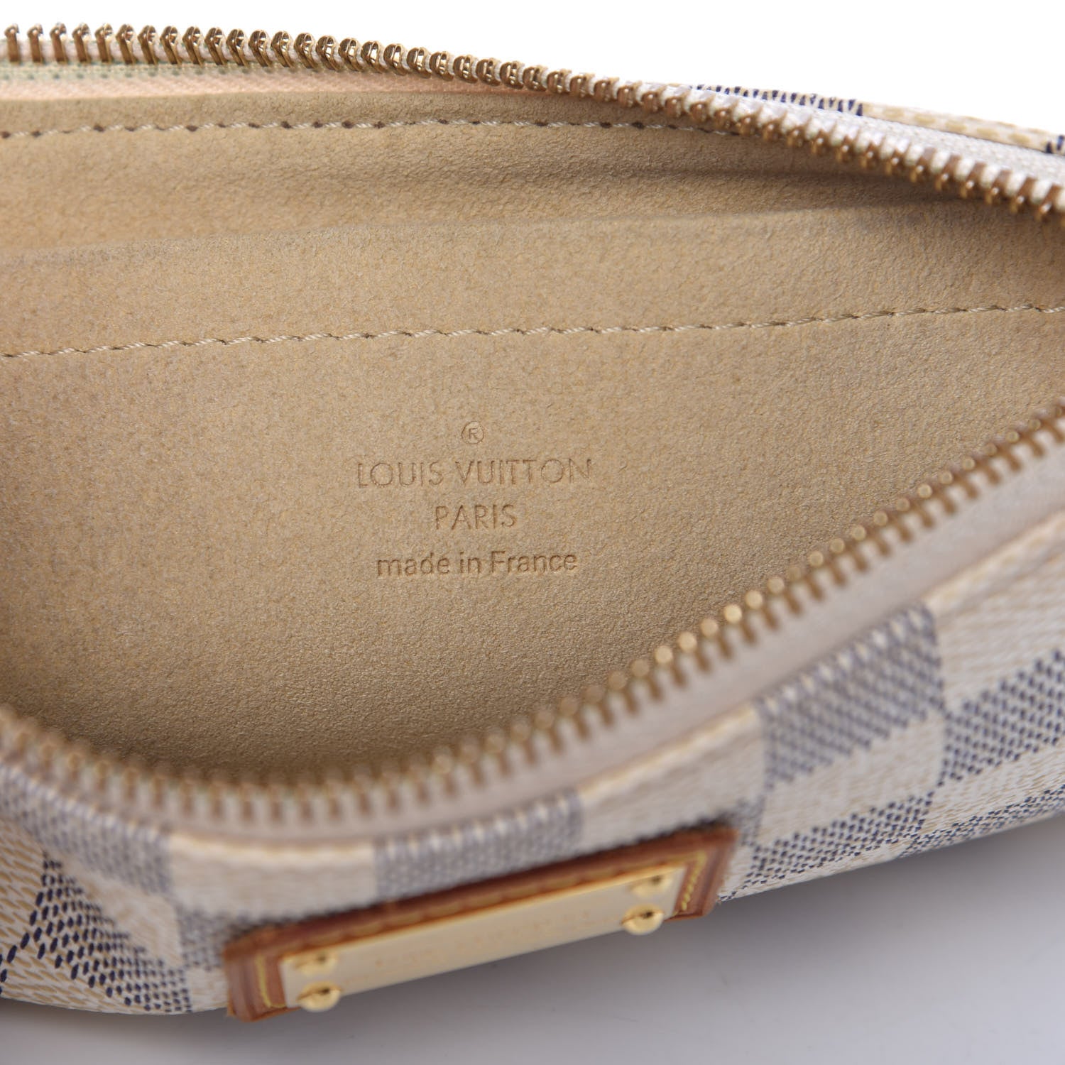Louis Vuitton Damier Azur Pochette Milla MM 6 of 6