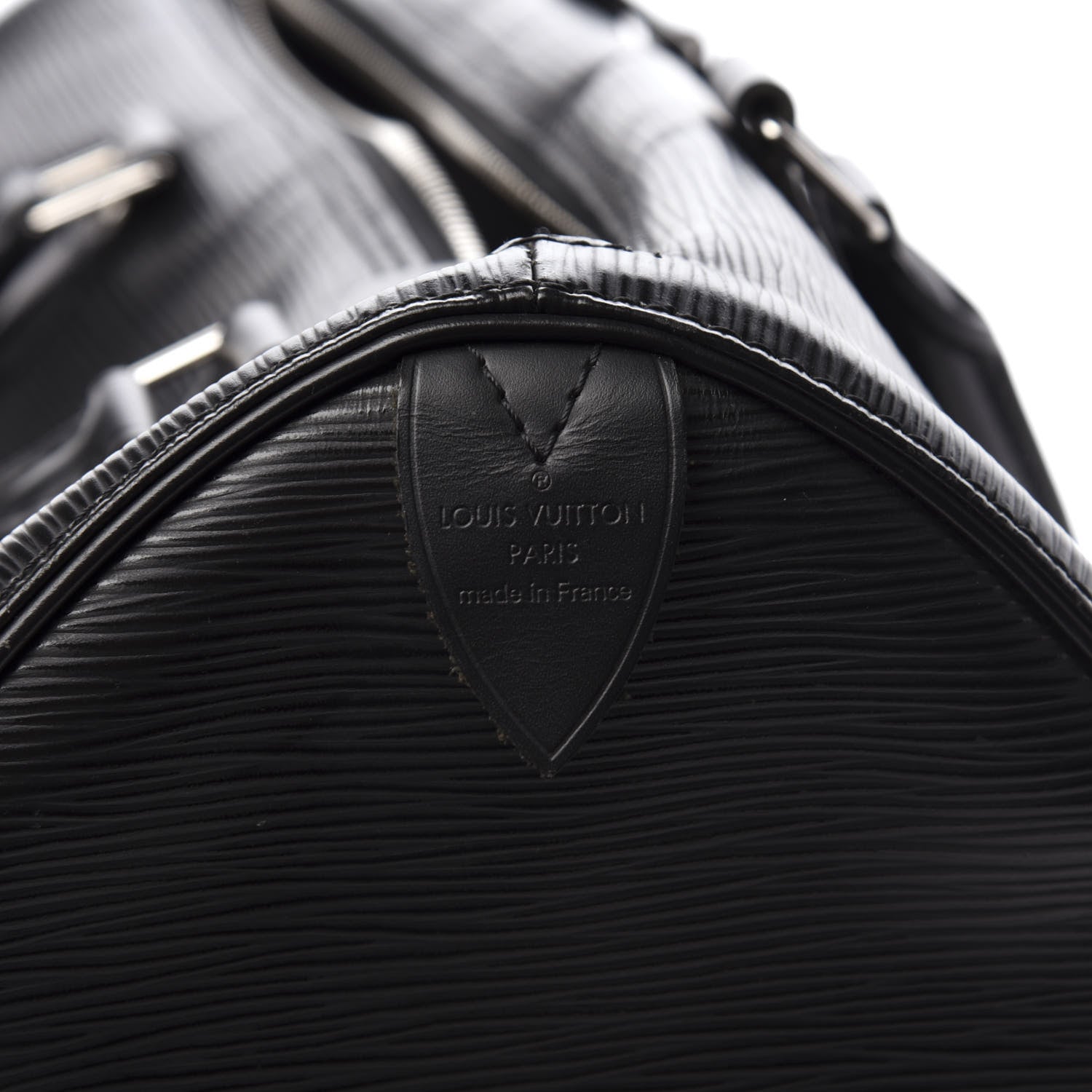 Louis Vuitton Epi Speedy 30 Black 9 of 10