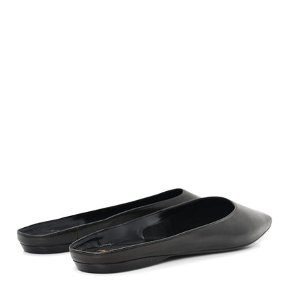Saint Laurent Nappa Lido Slip On Mule 39.5 Eagle Brown 5 of 9