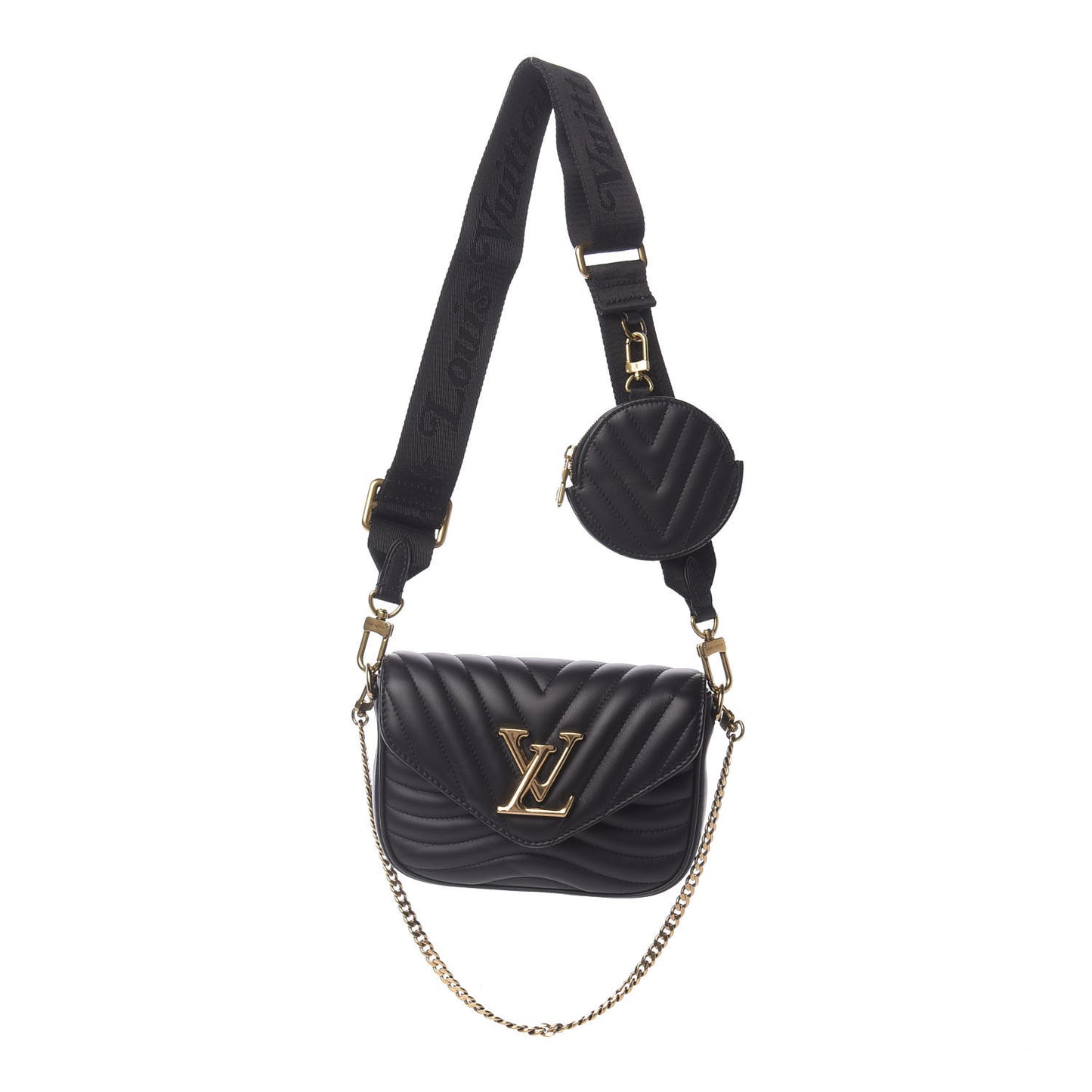 Calfskin New Wave Multi Pochette Black
