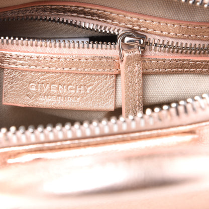 Givenchy Metallic Sugar Goatskin Mini Antigona Light Pink 9 of 11