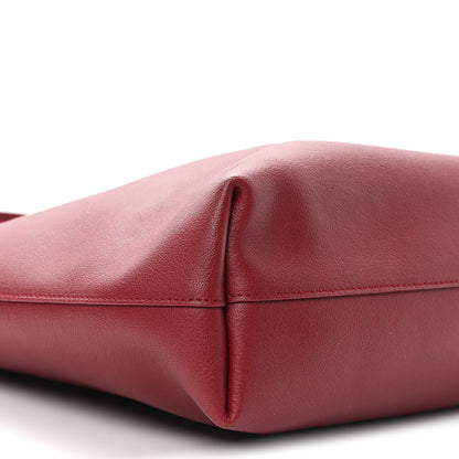 Saint Laurent Calfskin Medium Shopping Tote Bordeaux 9 of 11