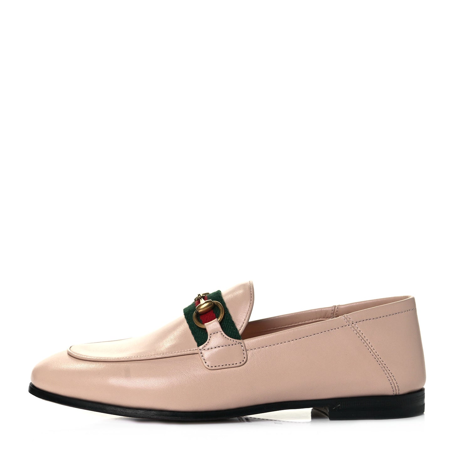 Malaga Kid Web Womens Horsebit Loafers 35 Skin Rose