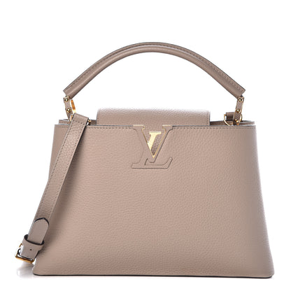Louis Vuitton Taurillon Capucines PM Galet 1 of 8