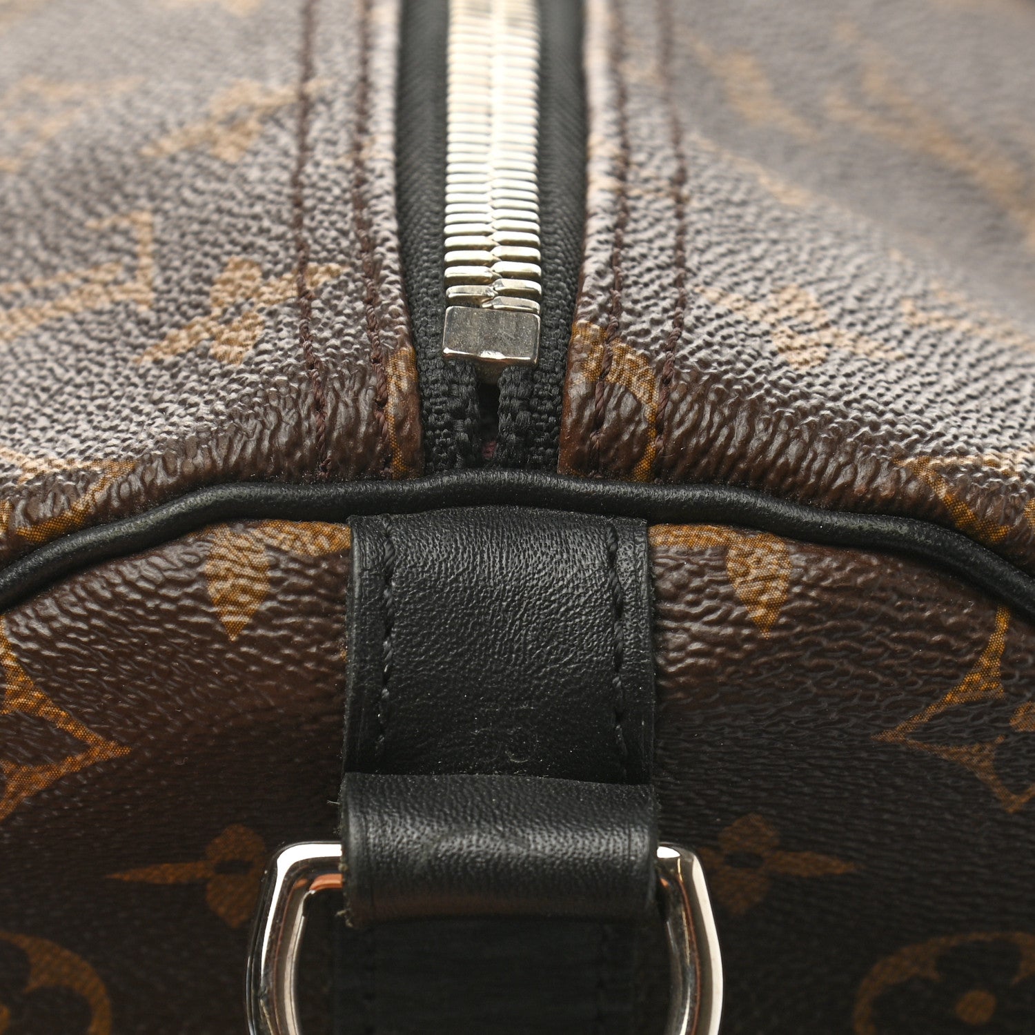 Louis Vuitton Monogram Macassar Keepall Bandouliere 55 13 of 13