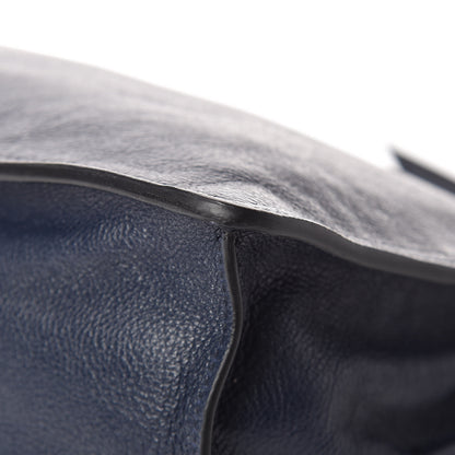 Prada Glace Calf Etiquette Flap Baltico Astrale 13 of 15