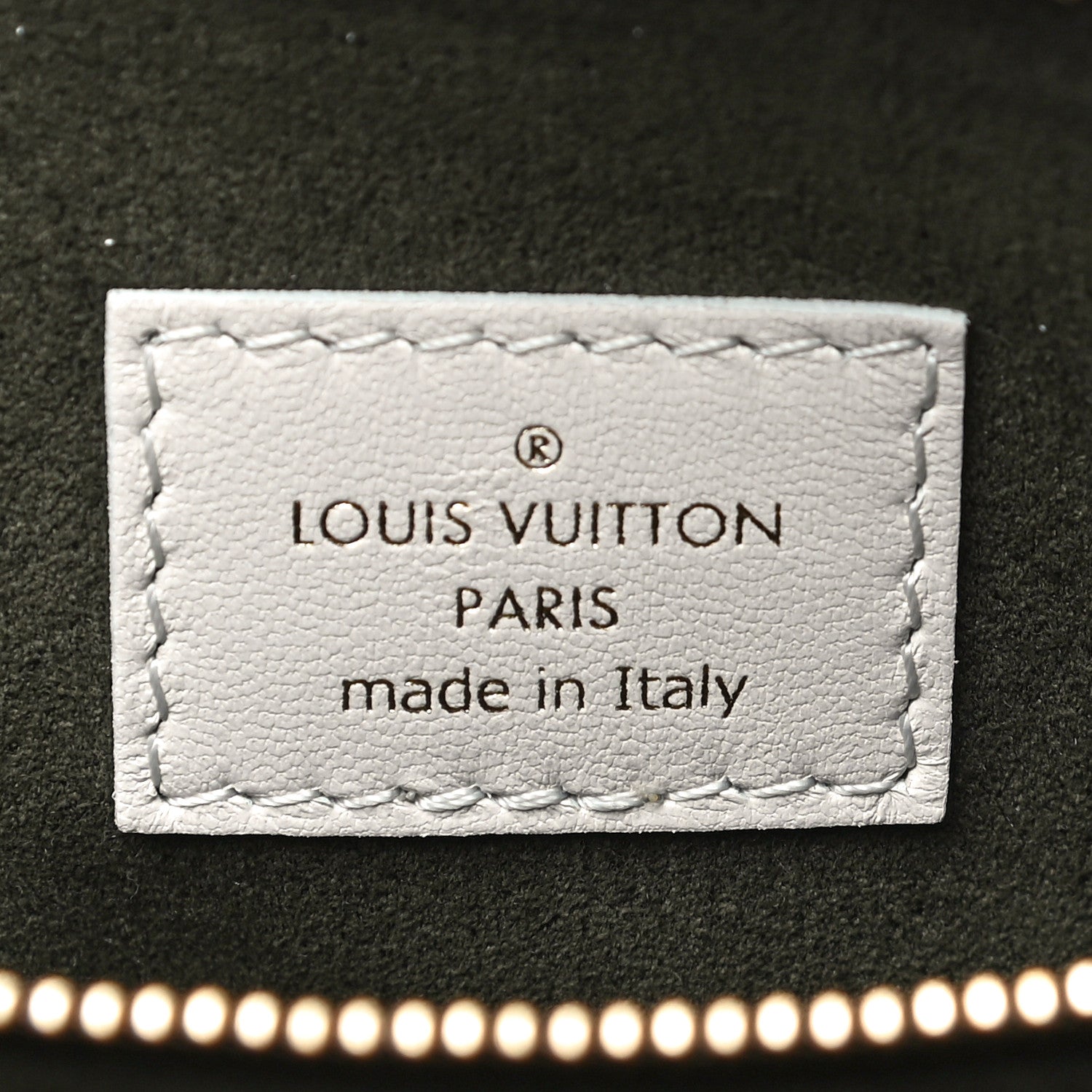 Louis Vuitton Lambskin Embossed Monogram Coussin PM Beige Cream 6 of 10