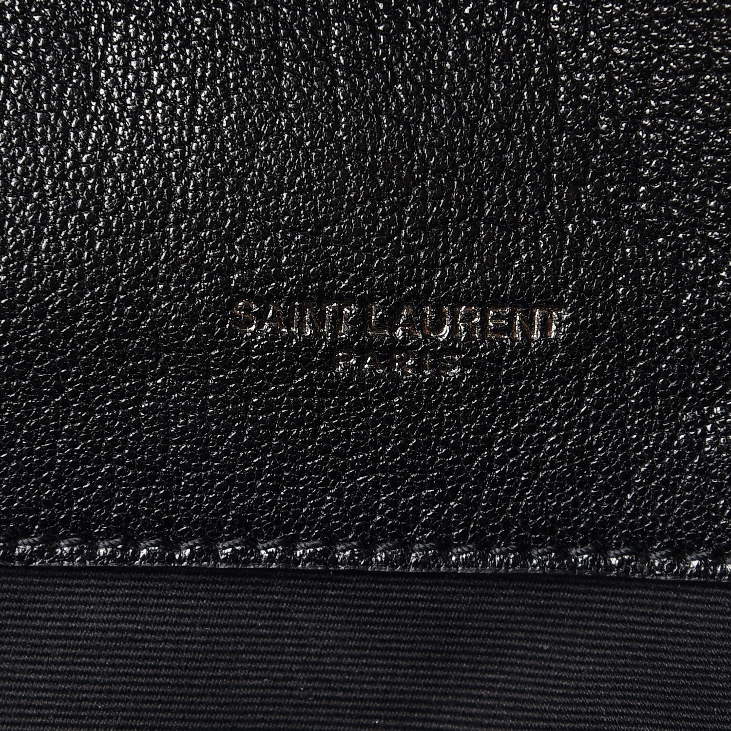 Saint Laurent Sheepskin Matelasse Chevron Monogram Large College Satchel Black 7 of 9