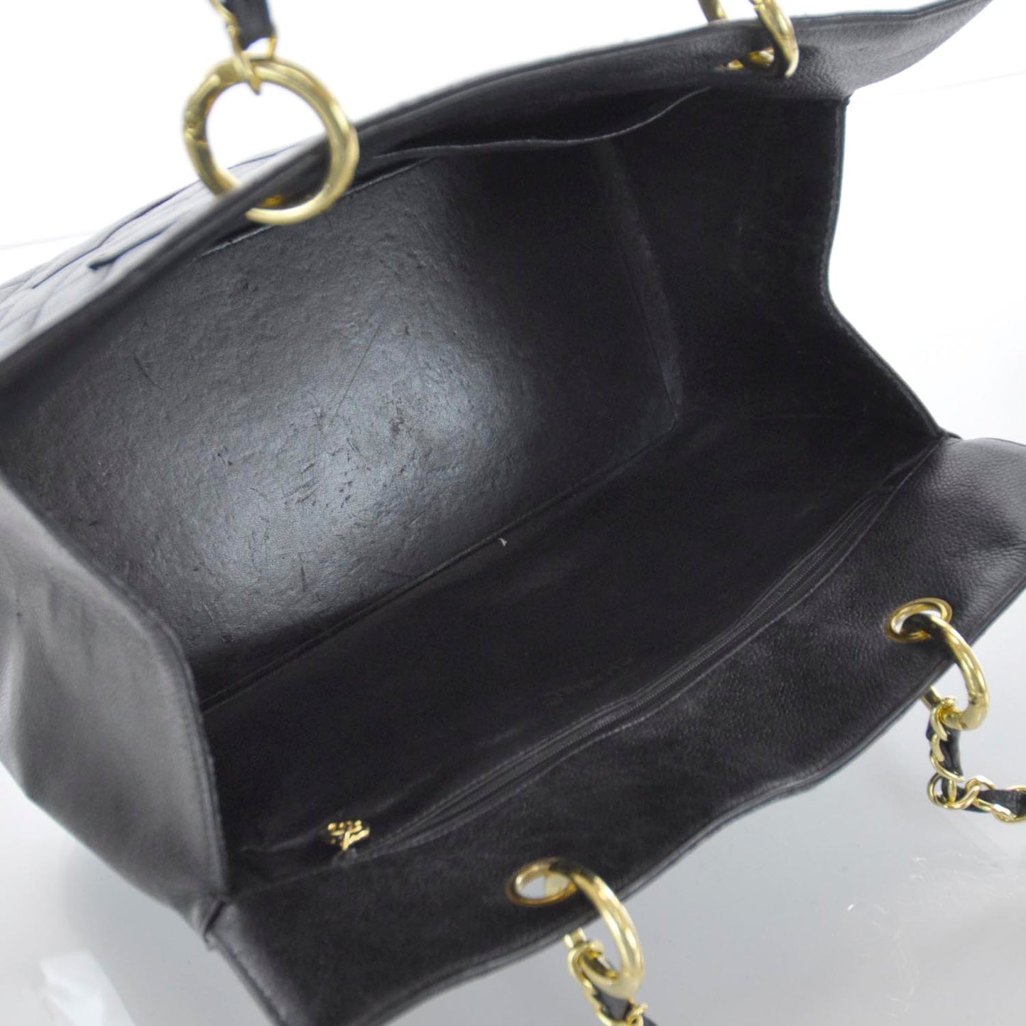 Caviar Quilted Timeless CC Tote Black