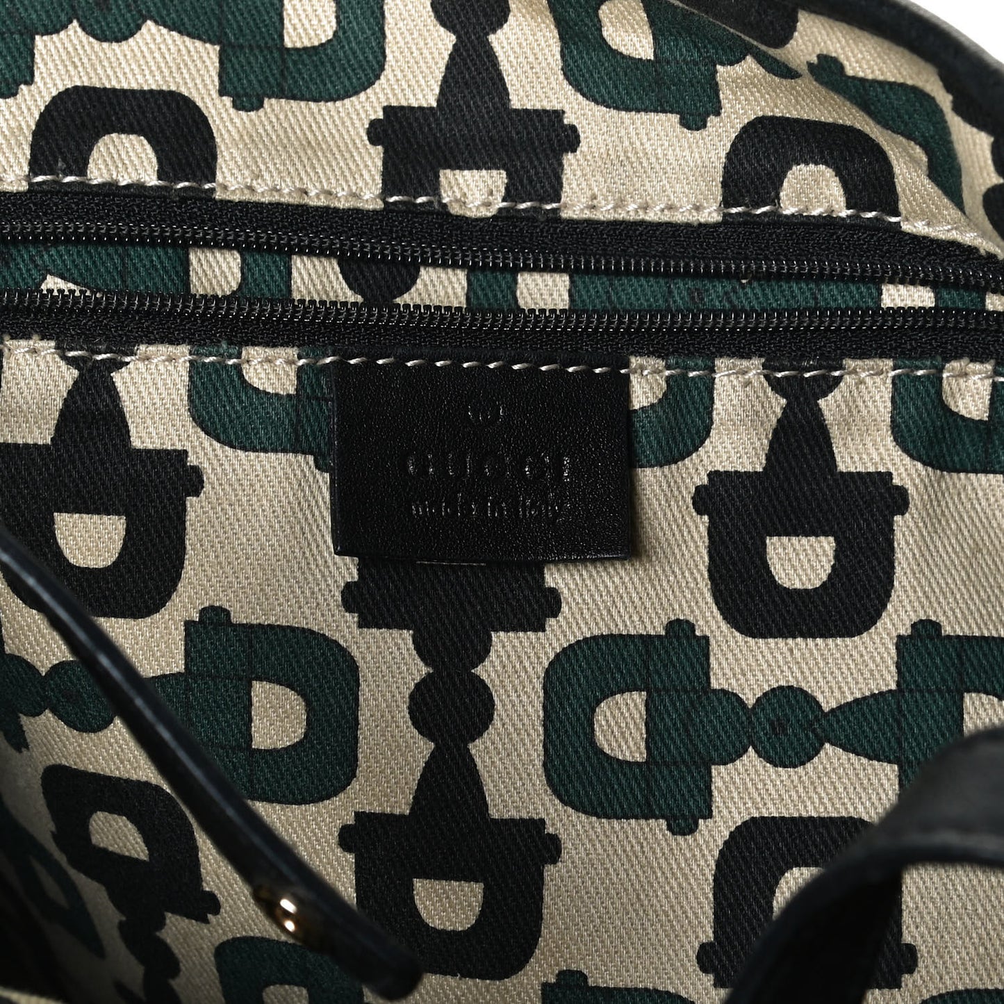 Guccissima Medium Abbey Shoulder Bag Black