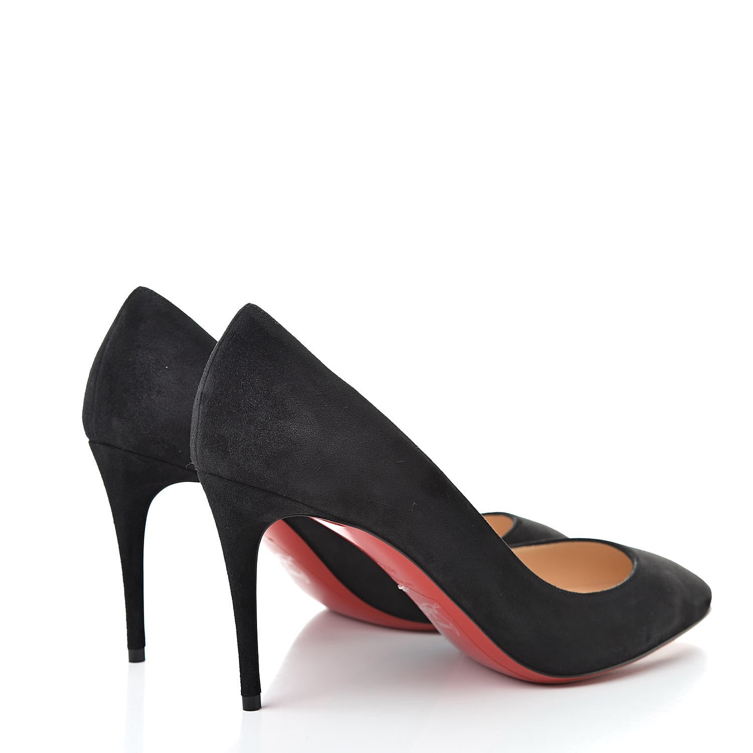 Christian Louboutin Veau Velours Eloise 85 Pumps 40.5 Black 4 of 8
