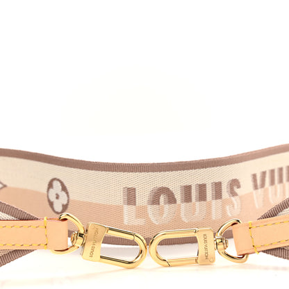 Louis Vuitton Jacquard Speedy Bandouliere 20 Shoulder Strap Beige 3 of 3
