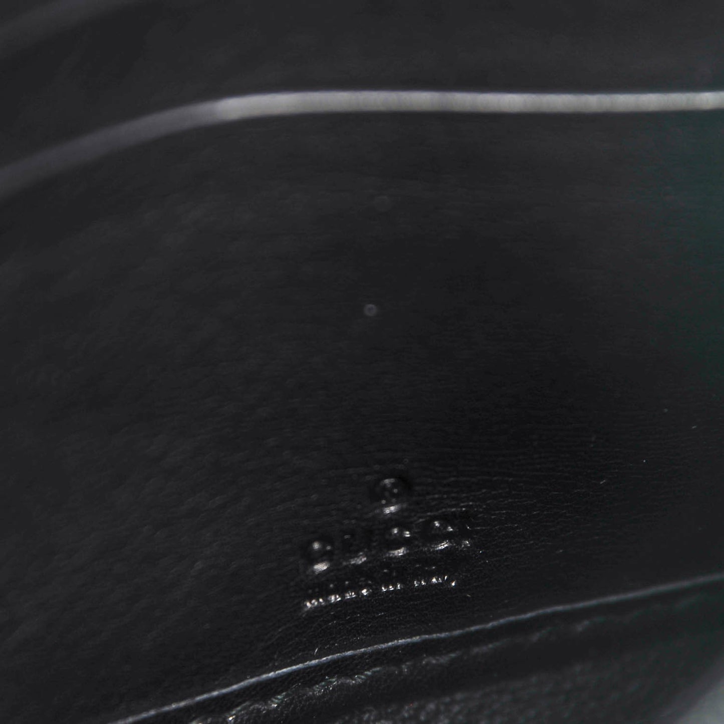 Calfskin Stirrup Continental Wallet Black