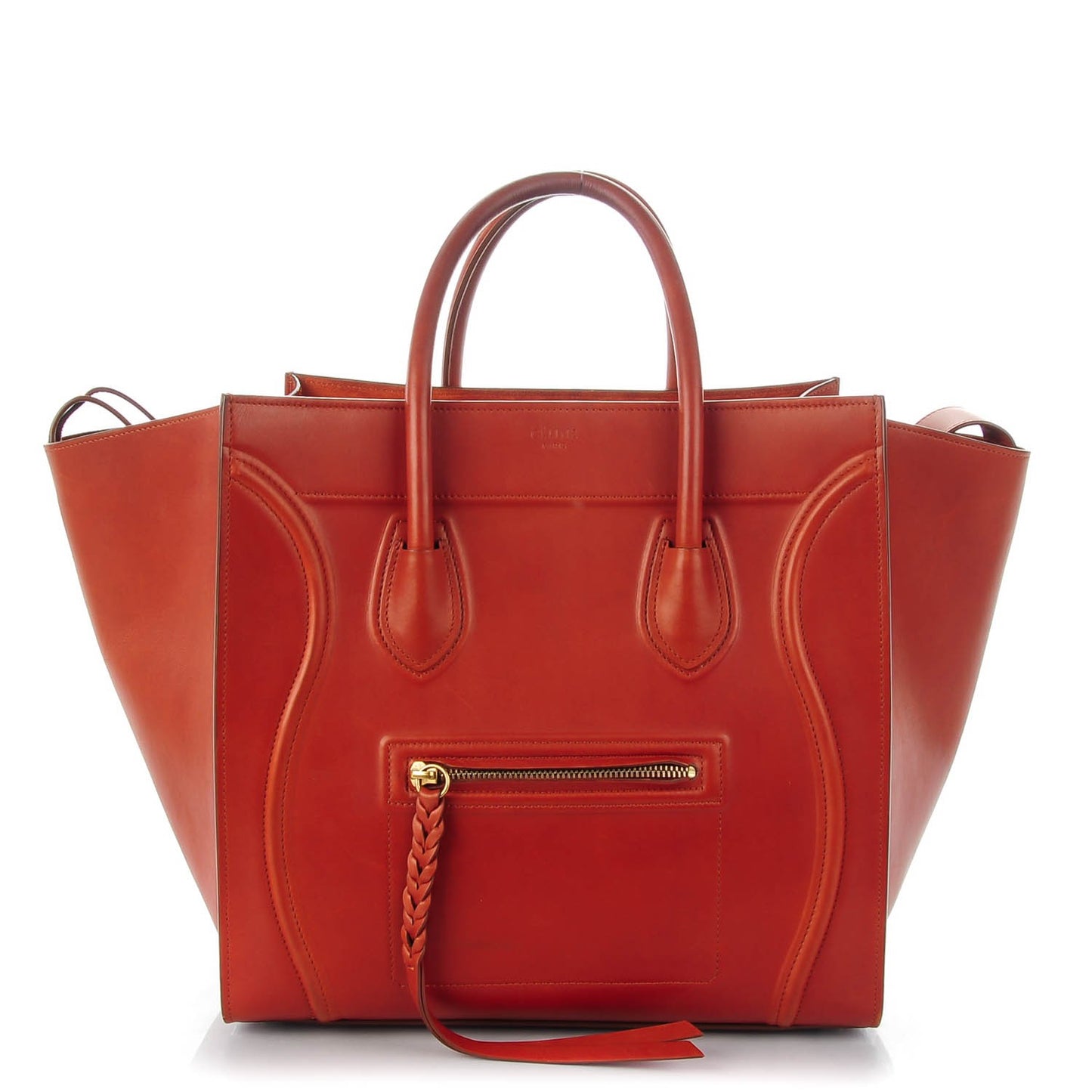 Natural Calfskin Medium Phantom Luggage Brick