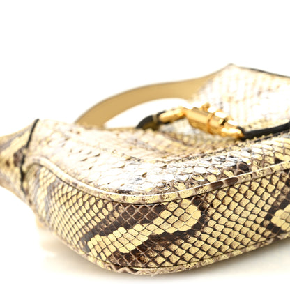 Gucci Snakeskin Mini Jackie 1961 Hobo Beige 9 of 12