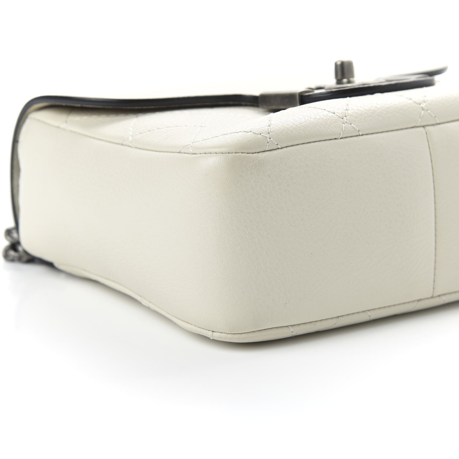 Chanel Grained Calfskin Archi Chic Flap Ivory 6 of 10