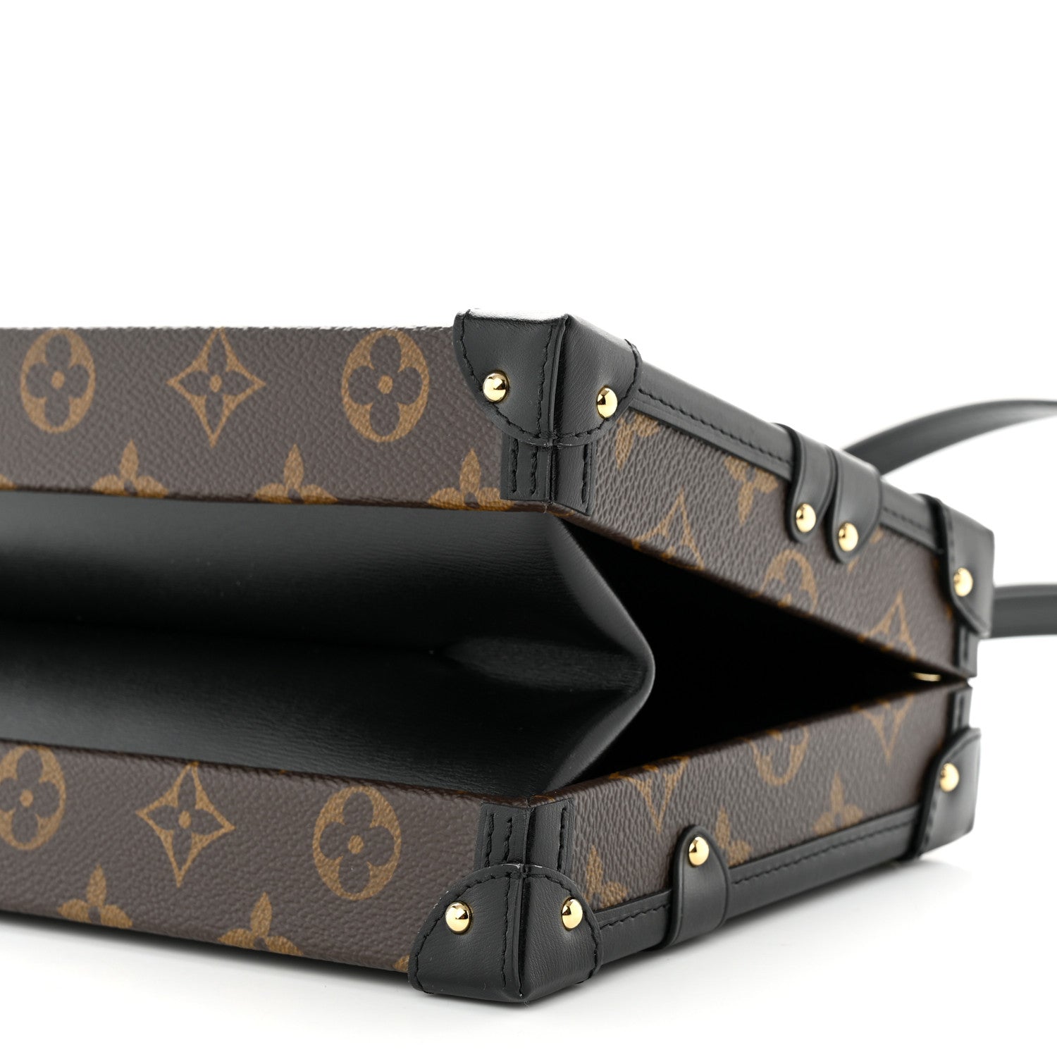 Louis Vuitton Monogram Petite Malle V Black 10 of 11