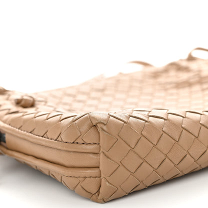 Bottega Veneta Nappa Intrecciato Nodini Crossbody Messenger Camel 8 of 10