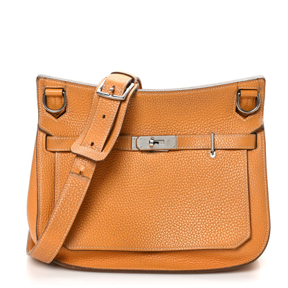 Hermes Taurillon Clemence Jypsiere 28 Moutarde 1 of 24