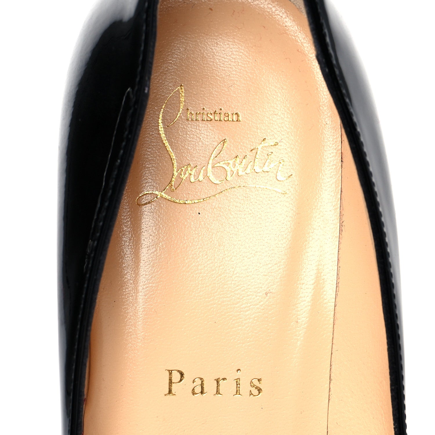Christian Louboutin Patent Pigalle 85 Pumps 37 Black 7 of 9