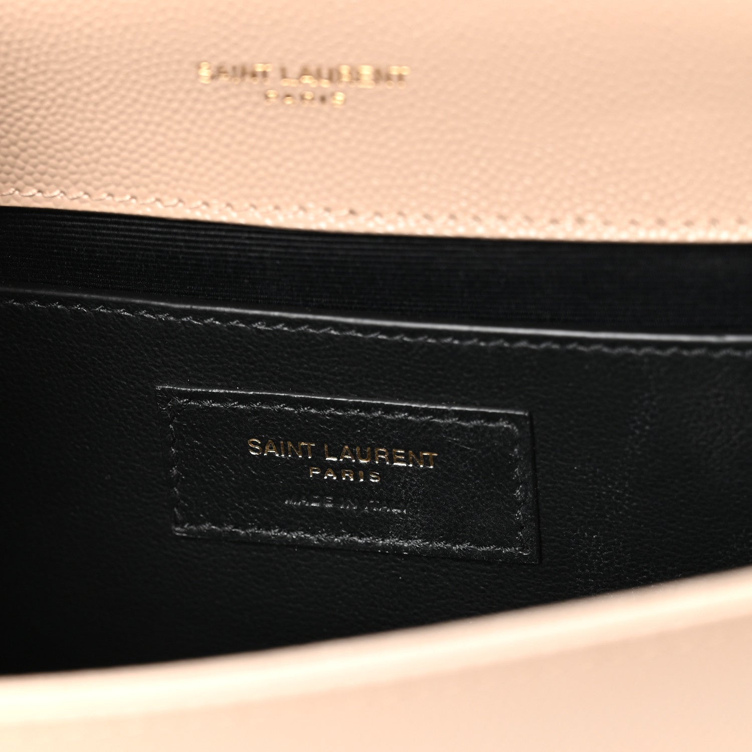 Saint Laurent Grain De Poudre Small Monogram Kate Satchel Nude Powder 6 of 11