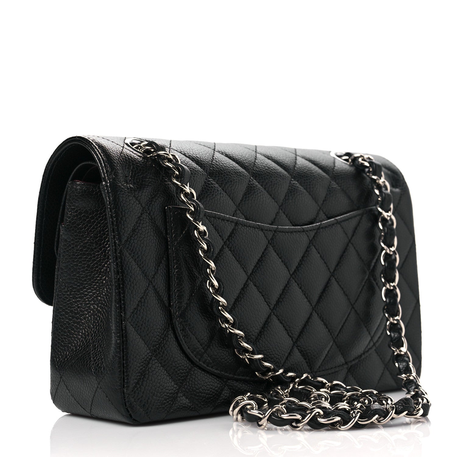 Chanel Caviar Quilted Small Double Flap Black 3 of 9
