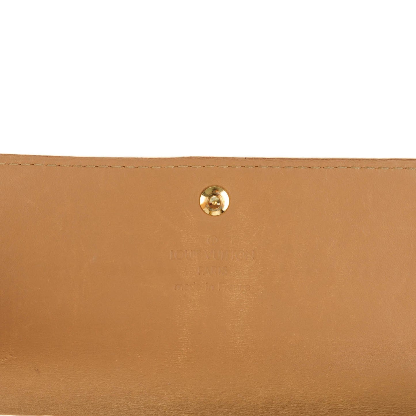 Vernis Sarah Wallet Noisette
