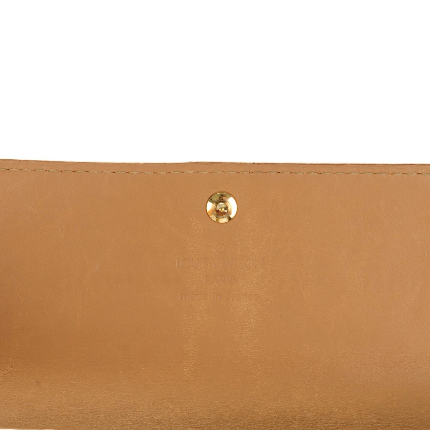 Louis Vuitton Vernis Sarah Wallet Noisette 5 of 7