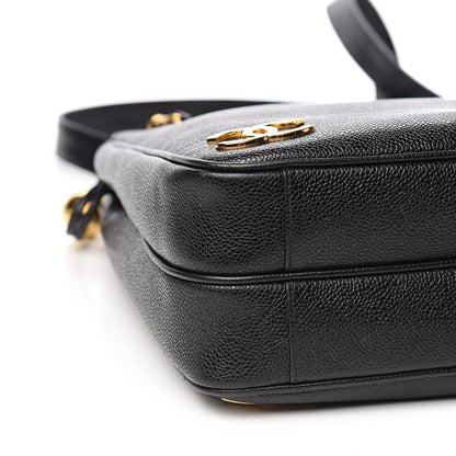 Chanel Caviar CC Shoulder Bag Black 9 of 11