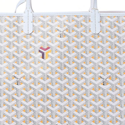 Goyard Goyardine Saint Louis Claire Voie PM White Orange 8 of 8