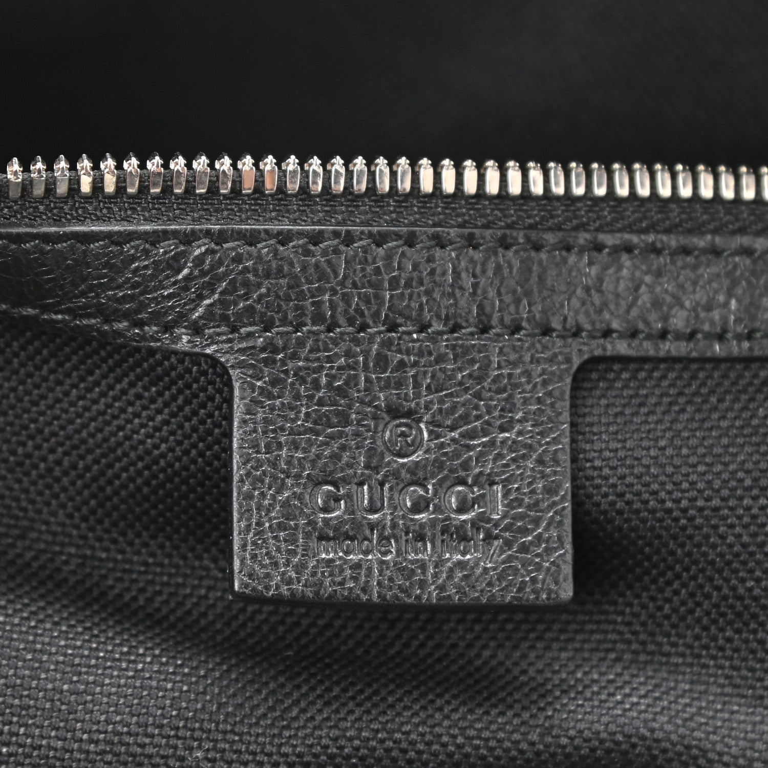 Gucci Fluffy Calfskin Morpheus Convertible Backpack Black 6 of 8