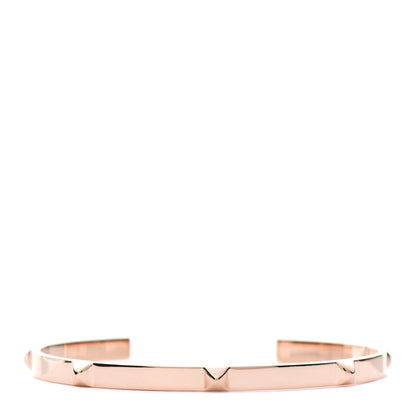 Hermes 18K Rose Gold Mini Clous Bracelet SH 1 of 5
