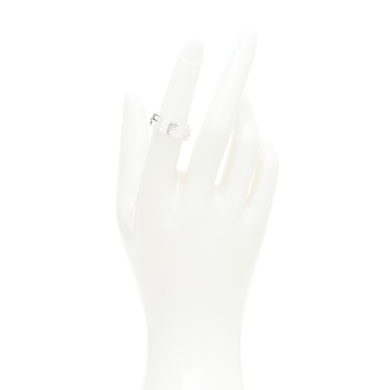 Tiffany Sterling Silver T Wide Ring 52 6 2 of 4