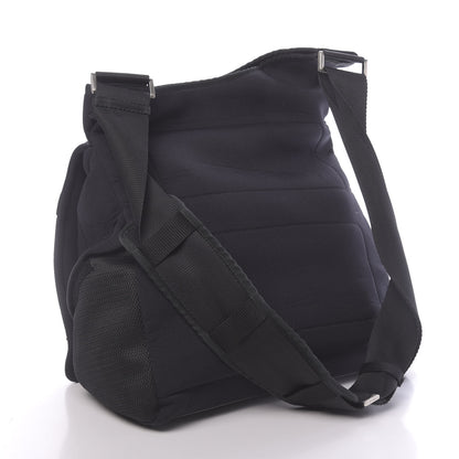 Prada Neoprene Sling Messenger Bag Black 3 of 12