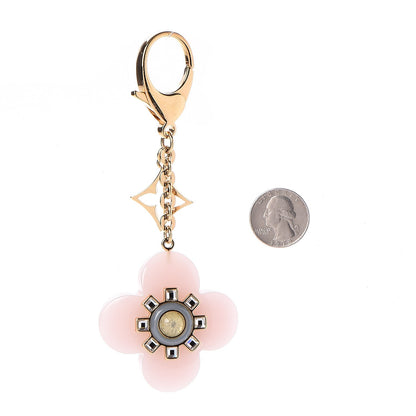 Louis Vuitton Fleur d'Etoile Bag Charm Rose 2 of 5