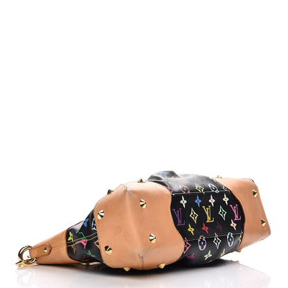 Louis Vuitton Monogram Multicolor Judy MM Black 4 of 17