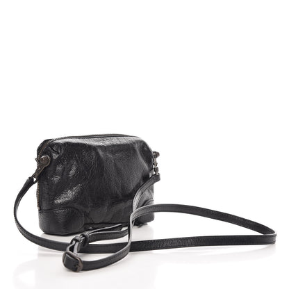 Balenciaga Agneau Classic Hardware XS Reporter Crossbody Black 3 of 9