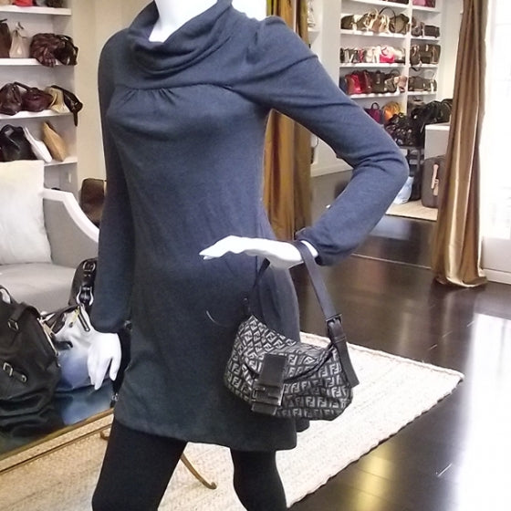 Fendi Zucchino Baguette Brown 2 of 10