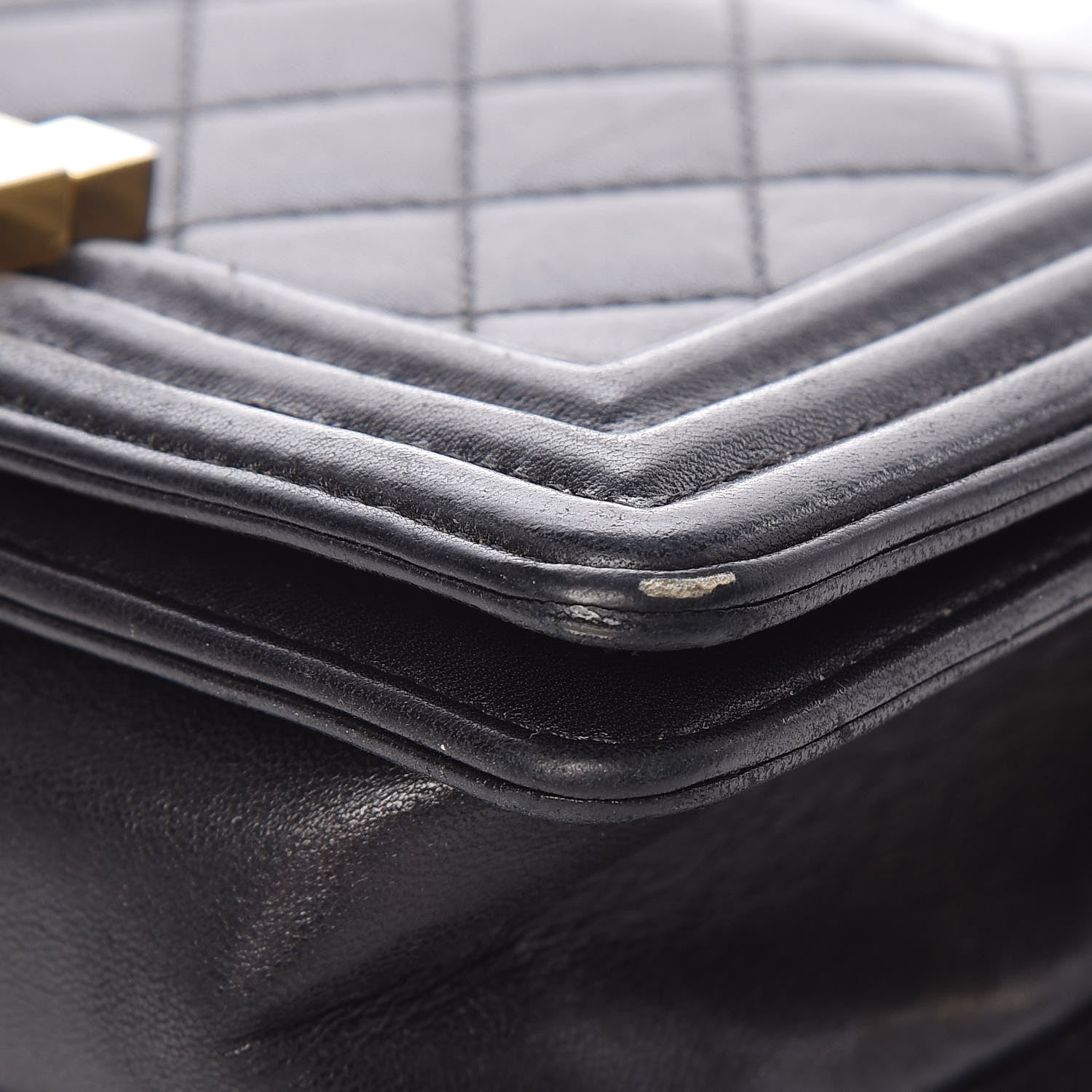 Chanel Lambskin Quilted Small Boy Flap Black 14 of 18