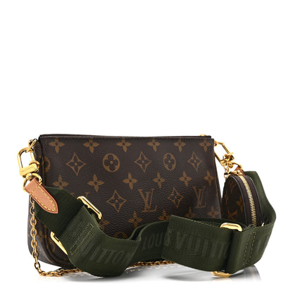 Louis Vuitton Monogram Multi Pochette Accessories Kaki 3 of 11