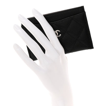 Chanel Caviar Quilted Card Holder Black 2 of 7