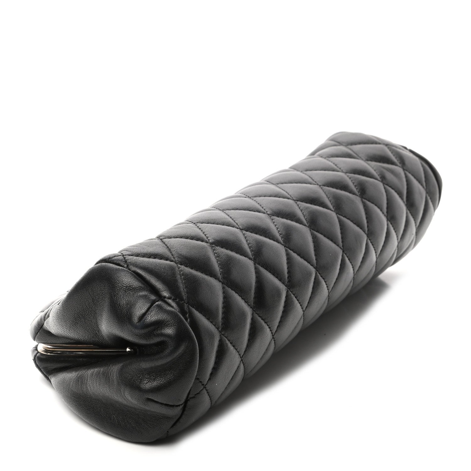 Chanel Lambskin Quilted Timeless Clutch Black 4 of 7