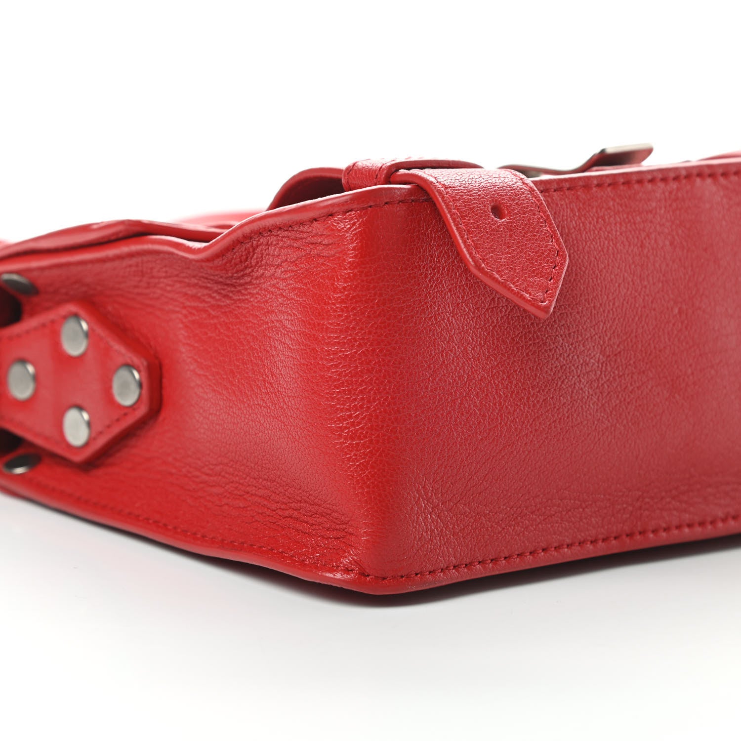 Proenza Schouler Lambskin PS1 Mini Crossbody Bag Red 10 of 13