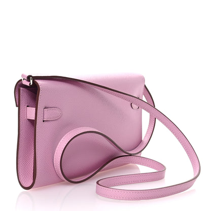 Hermes Epsom Kelly To Go Wallet Mauve Sylvestre 3 of 9