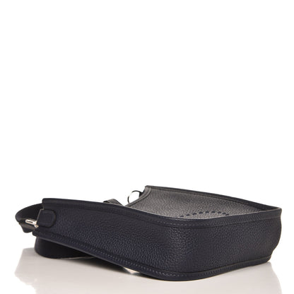 Hermes Taurillon Clemence Amazone Evelyne TPM Bleu Nuit 4 of 9