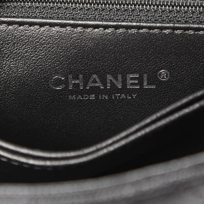 Chanel Caviar Lizard Quilted Mini Coco Handle Flap Black 6 of 8