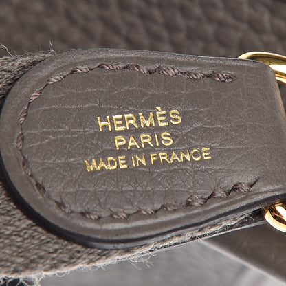 Hermes Taurillon Clemence Evelyne TPM Etain 8 of 9